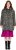 Ulla Popken Leopard Print Shirt Jacket Black - Jakne - 