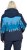 Ulla Popken Landscape Print Triple Function Performance Jacket Navy - Jakne - 