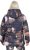 Ulla Popken HYPRAR Water-Repellent Allover Print Jacket Black - Jakne - 