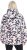Ulla Popken HYPRAR Water-Repellent Allover Print Jacket Pale Beige - Jakne - 