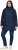 Ulla Popken HYPRAR Laser Quilted Jacket Navy - Jakne - 