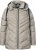Ulla Popken HYPRAR Water-Repellent Quilted Jacket Medium Grey - Jakne - 