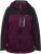 Ulla Popken HYPRAR Lightweight Triple Function Jacket Dark Berry - Jakne - 