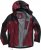 Ulla Popken HYPRAR Lightweight Triple Function Jacket Dark Berry - Jakne - 
