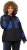Ulla Popken HYPRAR Color Block Triple Function Ski Jacket Black - Jakne - 