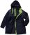 Ulla Popken HYPRAR Triple Function Contrast Trim Quilted Lining Jacket Navy - Jakne - 