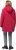 Ulla Popken HYPRAR Triple Function Contrast Trim Quilted Lining Jacket Salsa Red - Jakne - 