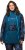 Ulla Popken Asymmetric Triple-Function Performance Ski Jacket Teal - Jakne - 