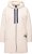 Ulla Popken Oversized Teddy Plush Heart Detail Jacket Pebble Grey - Jakne - 