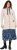 Ulla Popken Oversized Teddy Plush Heart Detail Jacket Pebble Grey - Jakne - 