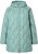 Ulla Popken HYPRAR Quilted Water Repellent Jacket Mint Green - Jakne - 