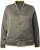 Ulla Popken Reversible Leopard Print College Collar Jacket Olive Grey - Jakne - 