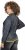 Ulla Popken Reversible Leopard Print College Collar Jacket Olive Grey - Jakne - 