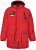 JAY-PI Warm Quilted Parka Dual Function Windproof and Water Repellent Red - Jakne - Muške Jakne Veliki Brojevi