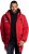 JAY-PI Warm Quilted Parka Dual Function Windproof and Water Repellent Red - Jakne - Muške Jakne Veliki Brojevi