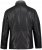JP1880 Jacket Nappa Lamb Leather Black - Jakne - Muške Jakne Veliki Brojevi
