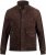 JP1880 Leather Jacket Goat Suede Espresso Brown - Jakne - Muške Jakne Veliki Brojevi