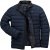 JP1880 Jacket Quilted Stand-up Collar Navy - Jakne - Muške Jakne Veliki Brojevi