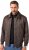JP1880 Bomber Jacket Faux Leather Dark Brown - Jakne - Muške Jakne Veliki Brojevi