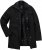 JP1880 Business Coat Zip-out Panel Black - Jakne - Muške Jakne Veliki Brojevi