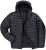 JAY-PI Lightly Quilted Jacket with a Hoodie Black - Jakne - Muške Jakne Veliki Brojevi