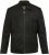 STHUGE Leather Biker Jacket Lamb Nappa Leather Black - Jakne - Muške Jakne Veliki Brojevi