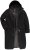 JP1880 Water-repellent Functional Coat with Wool Look Black - Jakne - Muške Jakne Veliki Brojevi