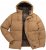 STHUGE Jacket Puffer With Warm Quilting Beige - Jakne - Muške Jakne Veliki Brojevi