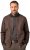 JP1880 Jacket Buffed Nubuck Lamb Leather Brown - Jakne - Muške Jakne Veliki Brojevi