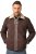 JP1880 Leather Jacket Genuine Lamb Nappa - Jakne - Muške Jakne Veliki Brojevi