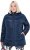 Ulla Popken Quilted Water Repellent Jacket Navy Blue - Jakne & kaputi - 