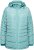 Ulla Popken Quilted Water Repellent Jacket Soft Turquoise - Jakne - 