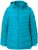 Ulla Popken Quilted Water Repellent Jacket Turquoise - Jakne - 