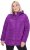 Ulla Popken Quilted Water Repellent Jacket Dark Purple - Jakne - 