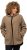 Ulla Popken Long Sleeve Hooded Teddy Jacket Putty - Jakne - 