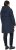 Ulla Popken Hooded with Zippered Pockets and Zippered Side Slits Jacket Navy - Jakne - 