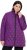 Ulla Popken HYPRAR Water-Repellent Quilted Jacket Plum - Jakne - 