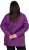 Ulla Popken HYPRAR Water-Repellent Quilted Jacket Plum - Jakne - 