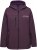 Ulla Popken HYPRAR Softshell Fleece Lined Jacket Dark Blackberry - Ženski remeni - 