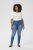 Kaffe Curve Laurina Traperice Washed/Destroyed Blue Denim - Traperice & Hlače u Velikim Veličinama – Plus Size - 