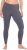 Ulla Popken Basic Stretch Knit Ankle Length Leggings Dark Grey - Traperice & Hlače u Velikim Veličinama – Plus Size - 