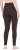 Ulla Popken Basic Stretch Knit Ankle Length Leggings Pine Brown - Traperice & Hlače u Velikim Veličinama – Plus Size - 