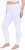 Ulla Popken Basic Stretch Knit Ankle Length Leggings Snow White - Traperice & Hlače u Velikim Veličinama – Plus Size - 