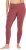 Ulla Popken Basic Stretch Knit Ankle Length Leggings Brick Red - Traperice & Hlače u Velikim Veličinama – Plus Size - 
