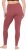 Ulla Popken Basic Stretch Knit Ankle Length Leggings Brick Red - Traperice & Hlače u Velikim Veličinama – Plus Size - 