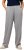 Ulla Popken Pull On Knit Straight Leg Pocket Pants Light Grey Melange - Traperice & Hlače u Velikim Veličinama – Plus Size - 