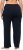 Ulla Popken Bootcut Elastic Waist Cotton French Terry Sport Pants Night Blue - Traperice & Hlače u Velikim Veličinama – Plus Size - 