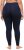 Ulla Popken Viscose Spandex Leggings Night Blue - Traperice & Hlače u Velikim Veličinama – Plus Size - 