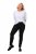 Ulla Popken Denim Look All Elastic Pocket Sienna Jeggings Black - Ulla Popken - Ulla Popken Plus-Size Odjeća