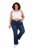 Ulla Popken Marie Fit Bootcut Stretch Jeans Blue Denim - Ulla Popken - Ulla Popken Plus-Size Odjeća
